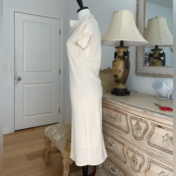 Max Mara Cream bridal knee length dress size 6